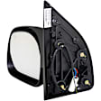 Driver Side Mirror, Non-Towing, Power Adjust, Manual Folding, Heated, Textured Black, No Signal Light, No Memory, No Puddle Light, No Auto-Dimming, No Blind Spot Feature