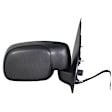Passenger Side Mirror, Non-Towing, Power Adjust, Manual Folding, Heated, Textured Black, No Signal Light, No Memory, No Puddle Light, No Auto-Dimming, No Blind Spot Feature