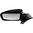 Driver Side Mirror, Power Adjust, Manual Folding, Non-Heated, Paintable, No Signal Light and Memory, With Puddle Light, No Auto-Dim and Blind Spot, For Models Without Convenience Package