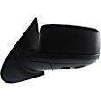 Driver Side Mirror, Power Adjust, Manual Folding, Non-Heated, Paintable, No Signal Light and Memory, With Puddle Light, No Auto-Dim and Blind Spot, For Models Without Convenience Package