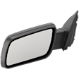 Driver Side Mirror, Power Adjust, Manual Folding, Non-Heated, Textured Black, No Signal Light, No Memory, No Puddle Light, No Auto-Dimming, No Blind Spot Feature
