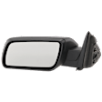 Driver Side Mirror, Power Adjust, Manual Folding, Non-Heated, Textured Black, No Signal Light, No Memory, No Puddle Light, No Auto-Dimming, No Blind Spot Feature