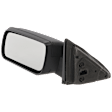 Driver Side Mirror, Power Adjust, Manual Folding, Non-Heated, Textured Black, No Signal Light, No Memory, No Puddle Light, No Auto-Dimming, No Blind Spot Feature