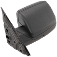 Driver Side Mirror, Power Adjust, Manual Folding, Non-Heated, Textured Black, No Signal Light, No Memory, No Puddle Light, No Auto-Dimming, No Blind Spot Feature