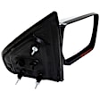 Passenger Side Mirror, Power Adjust, Heated, Manual Folding, Chrome, In-housing Signal Light, With Memory, No Puddle Light, No Auto-Dim, No Blind Spot Feature