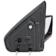 Passenger Side Mirror, Power Adjust, Heated, Manual Folding, Paintable, In-housing Signal Light, With Memory, No Puddle Light, No Auto-Dim, No Blind Spot Feature