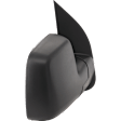4-bolt mount, Passenger Side Mirror, Power Adjust, Non-Heated, Manual Folding, Textured Black, No Signal Light, No Memory, No Puddle Light, No Auto-Dimming, No Blind Spot Feature