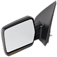 Driver Side Mirror, Power Adjust, Heated, Manual Folding, Paintable, In-housing Signal Light, No Memory, No Puddle Light, No Auto-Dim, No Blind Spot Feature