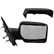 2008 Ford F-150 - Passenger Side Mirror, Power Adjust, Heated, Paintable, Manual Folding, In-housing Signal Light, No Blind Spot Feature, No Memory, No Puddle Light, No Auto-Dim, Crew Cab Pickup