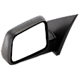 Driver Side Mirror, Power Adjust, Manual Folding, Non-Heated, Textured Black, No Signal Light, No Memory, No Puddle Light, No Auto-Dimming, No Blind Spot Feature