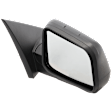 2007 Ford Edge SEL - Passenger Side Mirror, Power Adjust, Non-Heated, Textured Black, Manual Folding, No Signal Light, No Blind Spot Feature, No Memory, No Puddle Light, No Auto-Dim