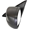 Driver Side Mirror, Power Adjust, Heated, Manual Folding, Textured Black, No Signal Light, No Memory, No Puddle Light, No Auto-Dim, No Blind Spot Feature