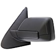 Driver Side Mirror, Non-Towing, Power Adjust, Non-folding, Heated, Textured Black, In-housing Signal Light, With memory, With Puddle Light, No Auto-Dimming, No Blind Spot Feature