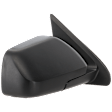 Passenger Side Mirror, Power Adjust, Heated, Textured Black, Manual Folding, No Signal Light, with Blind Spot Glass, No Memory, No Puddle Light, No Auto-Dimming