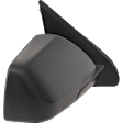 Passenger Side Mirror, Power Adjust, Non-Heated, Textured Black, Manual Folding, No Signal Light, with Blind Spot Glass, No Memory, No Puddle Light, No Auto-Dimming