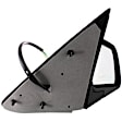 Passenger Side Mirror, Power Adjust, Manual Folding, Non-Heated, Textured Black, No Signal Light, No Memory, No Puddle Light, No Auto-Dimming, No Blind Spot Feature