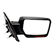 Passenger Side Mirror, Power Adjust, Heated, Manual Folding, Paintable, In-housing Signal Light, With Memory, No Puddle Light, No Auto-Dim, No Blind Spot Feature