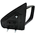 Passenger Side Mirror, Power Adjust, Non-Heated, Manual Folding, Textured Black, No Signal Light, No Memory, No Puddle Light, No Auto-Dim, No Blind Spot Feature