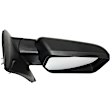 Passenger Side Mirror, Power Adjust, Non-Heated, Manual Folding, Textured Black, No Signal Light, No Memory, No Puddle Light, No Auto-Dim, No Blind Spot Feature