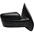 Passenger Side Mirror, Power Adjust, Non-Heated, Manual Folding, Textured Black, No Signal Light, No Memory, No Puddle Light, No Auto-Dim, No Blind Spot Feature
