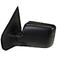 Driver Side Mirror, Power Adjust, Heated, Power Folding, Textured Black, In-housing Signal Light, No Memory, With Puddle Light, No Auto-Dim, No Blind Spot Feature
