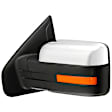 Driver Side Mirror, Power Adjust, Heated, Power Folding, Chrome, In-housing Signal Light, With Memory, With Puddle Light, No Auto-Dim, No Blind Spot Feature