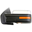 Driver Side Mirror, Power Adjust, Heated, Power Folding, Chrome, In-housing Signal Light, With Memory, With Puddle Light, No Auto-Dim, No Blind Spot Feature