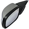 Driver Side Mirror, Power Adjust, Heated, Manual Folding, Chrome, No Signal Light, With Memory, With Puddle Light, No Auto-Dimming, No Blind Spot Feature