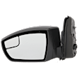Driver Side Mirror, Power Adjust, Manual Folding, Non-Heated, Textured Black, No Signal Light, No Memory, No Puddle Light, No Auto-Dimming, No Blind Spot Feature