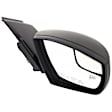 Passenger Side Mirror, Power Adjust, Manual Folding, Heated, Paintable, No Signal Light, No Memory, No Puddle Light, No Auto-Dimming, No Blind Spot Feature