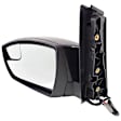 Driver Side Mirror, Power Adjust, Non-Heated, Manual Folding, Paintable, In-housing Signal Light, No Memory, No Puddle Light, No Auto-Dim, With Blind Spot Glass