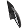 3-bolt mount, Passenger Side Mirror, Manual Adjust, Non-Heated, Manual Folding, Textured Black, No Signal Light, No Memory, No Puddle Light, No Auto-Dimming, No Blind Spot Feature