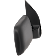 3-bolt mount, Passenger Side Mirror, Manual Adjust, Non-Heated, Manual Folding, Textured Black, No Signal Light, No Memory, No Puddle Light, No Auto-Dimming, No Blind Spot Feature