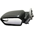 Driver Side Mirror, Power Adjust, Non-Folding, Non-Heated, Textured Black, No Signal Light, No Memory, No Puddle Light, No Auto-Dimming, With Blind Spot Glass