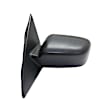 Driver Side Mirror, Power Adjust, Non-Folding, Non-Heated, Textured Black, No Signal Light, No Memory, No Puddle Light, No Auto-Dimming, With Blind Spot Glass