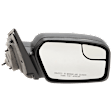 Passenger Side Mirror, Power Adjust, Non-Folding, Non-Heated, Textured Black, No Signal Light, No Memory, No Puddle Light, No Auto-Dimming, With Blind Spot Glass