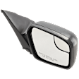 Passenger Side Mirror, Power Adjust, Non-Folding, Non-Heated, Textured Black, No Signal Light, No Memory, No Puddle Light, No Auto-Dimming, With Blind Spot Glass