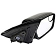 2011-2012 Ford Fusion - Passenger Side Mirror, Power Adjust, Non-Folding, Non-Heated, Paintable, No Signal Light, No Memory, No Puddle Light, No Auto-Dimming, With Blind Spot Glass