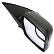 2011-2012 Ford Fusion - Passenger Side Mirror, Power Adjust, Non-Folding, Non-Heated, Paintable, No Signal Light, No Memory, No Puddle Light, No Auto-Dimming, With Blind Spot Glass