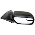 2011-2012 Ford Fusion - Passenger Side Mirror, Power Adjust, Non-Folding, Non-Heated, Paintable, No Signal Light, No Memory, No Puddle Light, No Auto-Dimming, With Blind Spot Glass