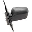 2012 Ford Fusion - Driver Side Mirror, Power Adjust, Heated, Textured Black, Non-Folding, No Signal Light, With Blind Spot Glass, No Memory, No Puddle Light, No Auto-Dim