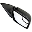 Passenger Side Mirror, Power Adjust, Non-Folding, Heated, Paintable, No Signal Light, No Memory, No Puddle Light, No Auto-Dimming, With Blind Spot Glass