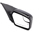 2011-2012 Ford Fusion - Passenger Side Mirror, Power Adjust, Non-Folding, Heated, Paintable, No Signal Light, No Memory, With Puddle Light, No Auto-Dimming, With Blind Spot Glass