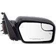 2011-2012 Ford Fusion - Passenger Side Mirror, Power Adjust, Non-Folding, Heated, Paintable, No Signal Light, No Memory, With Puddle Light, No Auto-Dimming, With Blind Spot Glass