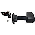 4-bolt mount, Driver Side Towing Mirror, Power Adjust, Heated, Manual Folding, Textured Black, No Signal Light, No Memory, No Puddle Light, No Auto-Dimming, No Blind Spot Feature