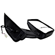4-bolt mount, Passenger Side Towing Mirror, Power Adjust, Heated, Manual Folding, Textured Black, No Signal Light, No Memory, No Puddle Light, No Auto-Dimming, No Blind Spot Feature