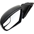 Driver Side Mirror, Power Adjust, Manual Folding, Non-Heated, Paintable, In-housing Signal Light, No Memory, No Puddle Light, No Auto-Dimming, With Blind Spot Glass