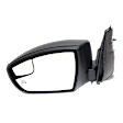 Driver Side Mirror, Power Adjust, Manual Folding, Heated, Textured Black, No Signal Light, No Memory, No Puddle Light, No Auto-Dimming, No Blind Spot Feature