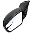 Driver Side Mirror, Power Adjust, Manual Folding, Heated, Textured Black, No Signal Light, No Memory, No Puddle Light, No Auto-Dimming, No Blind Spot Feature