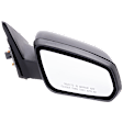 Passenger Side Mirror, Power Adjust, Manual Folding, Non-Heated, Paintable, No Signal Light, No Memory, No Puddle Light, No Auto-Dimming, No Blind Spot Feature